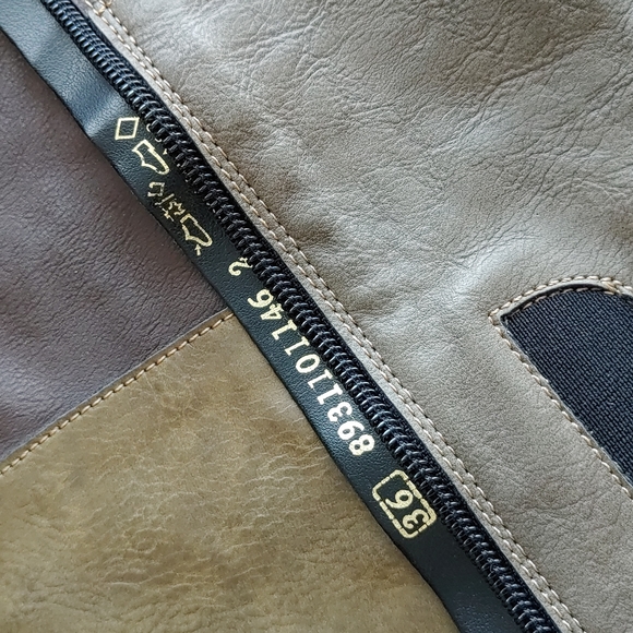 Remonte Tall Winter Boot Rustic Leather Size 6.5 Women's - Picture 14 of 16